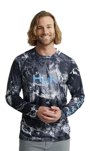 Huk Pursuit Mossy Oak Long-Sleeve T-Shirt | Bass Pro Shops