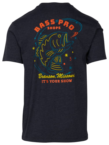 Bass Pro Shops Branson Fish Galaxy Short-Sleeve T-Shirt for Men