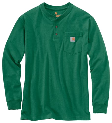 Carhartt Loose Fit Heavyweight Long-Sleeve Pocket Henley Cabela's