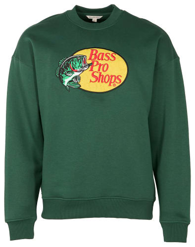 Bass Pro Shops Woodcut Crew-Neck Long-Sleeve Sweatshirt for Men