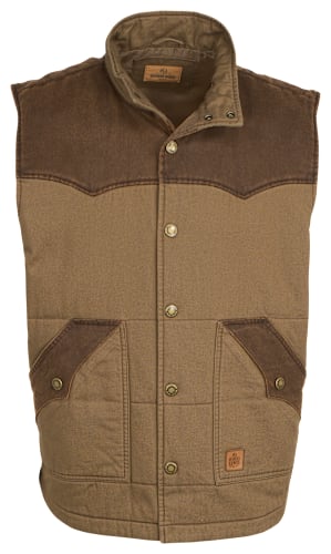 RedHead Ranch Poplar River Canvas Vest - Shitake - XL | Mack's