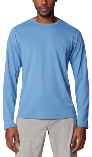 Columbia Summit Valley Crew-Neck Long-Sleeve T-Shirt for Men