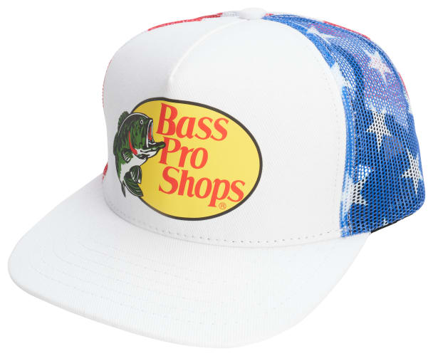 Bass Pro Shops Flag Mesh-Back Cap