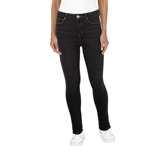 Natural Reflections Fleece-Lined Denim Skinny Jeans
