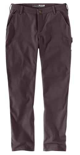 Carhartt Rugged Flex Relaxed-Fit Straight Canvas Work Pants for Ladies