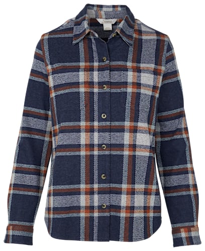 Natural Reflections River Basin Sweater-Knit Long-Sleeve Shirt