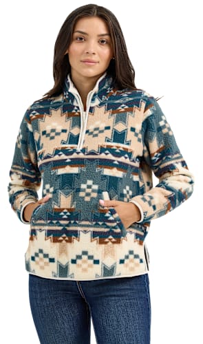 Wrangler Mens Big And Tall Sherpa Pullover Wrangler Retro Quarter