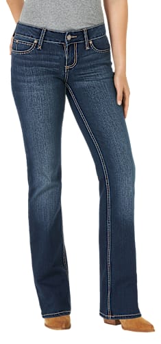 Wrangler® Retro Mae Boot Stretch Jean - Women's Jeans in Anna | Buckle