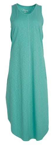 Natural Reflections Slub Knit Sleeveless Midi Dress - Violet - M | Cabela's