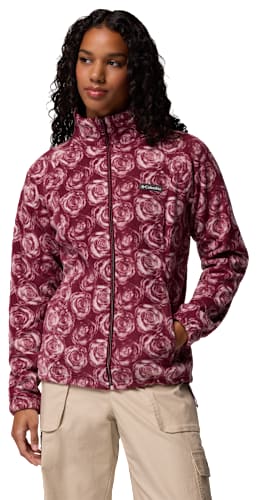 Columbia Benton Springs Printed Full-Zip Jacket for Women - Shark