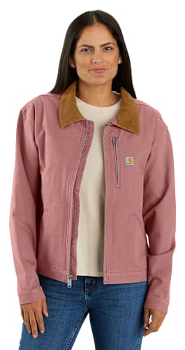 Carhartt Rugged Flex Loose-Fit Canvas Detroit Jacket for Ladies