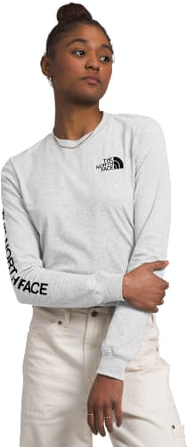The North Face Hit Graphic Long-Sleeve T-Shirt for Ladies