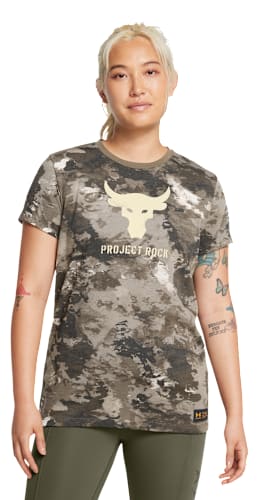 Under Armour Project Rock Vet Day Short-Sleeve T-Shirt for Ladies