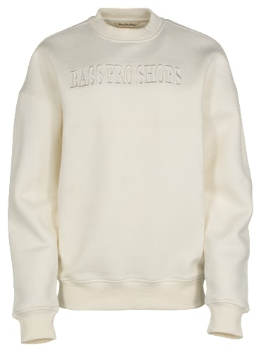 Bass Pro Shops Embroidered Crew-Neck Long-Sleeve Sweatshirt for Ladies