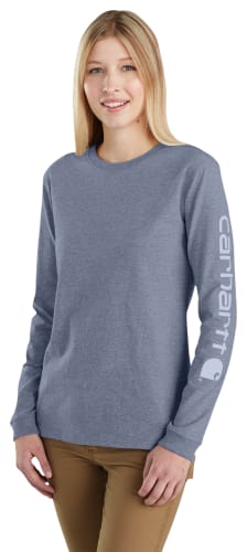 Carhartt Logo Sleeve Graphic Heavyweight Long-Sleeve T-Shirt for 