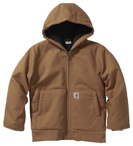 Carhartt Flannel Quilt-Lined Active Jacket with Storm Cuffs