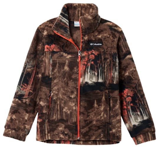 Columbia Zing III Fleece Jacket for Kids - Stone Green Treebark