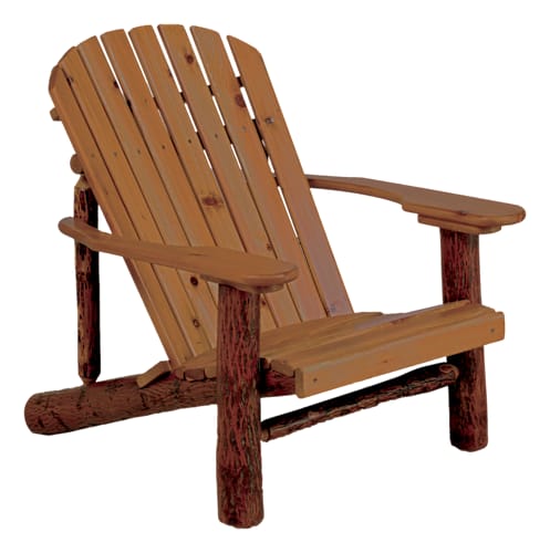 Old Hickory Furniture Adirondack Chair with Paddle Arms Bass Pro
