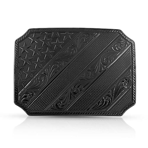 Montana Silversmiths Dawn's Early Light Gunmetal Belt Buckle