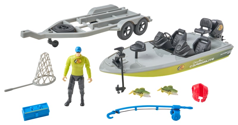 Bass Pro Shops Open Range Nitro Z-21 Boat Playset for Kids | Bass