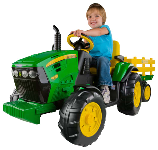 Peg-Perego John Deere Ground Force Tractor for Kids Bass Pro Shops