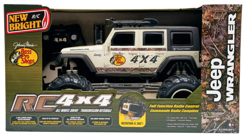 Bass Pro Shops Jeep Wrangler 1:12 Remote Control Truck Cabela's
