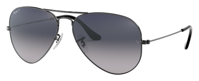 Ray-Ban Aviator RB3025 Gradient Polarized Sunglasses  display picture 1