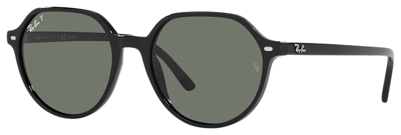 Ray-Ban Thalia RB2195 Glass Polarized Sunglasses - Polished  display picture 3