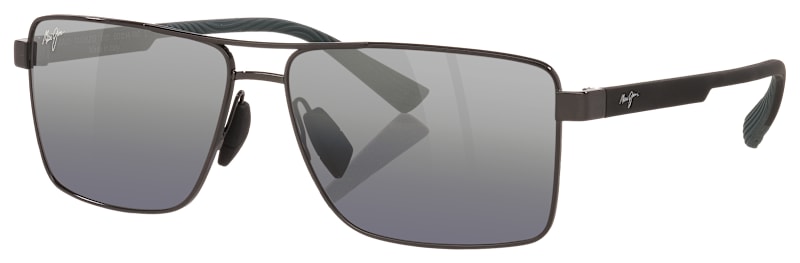 Maui Jim Piha Glass Polarized Sunglasses - Shiny Gunmetal  display picture 3