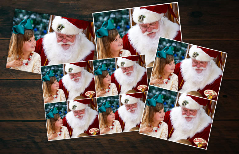 Santa's Wonderland Picture Package Bass Pro Shops