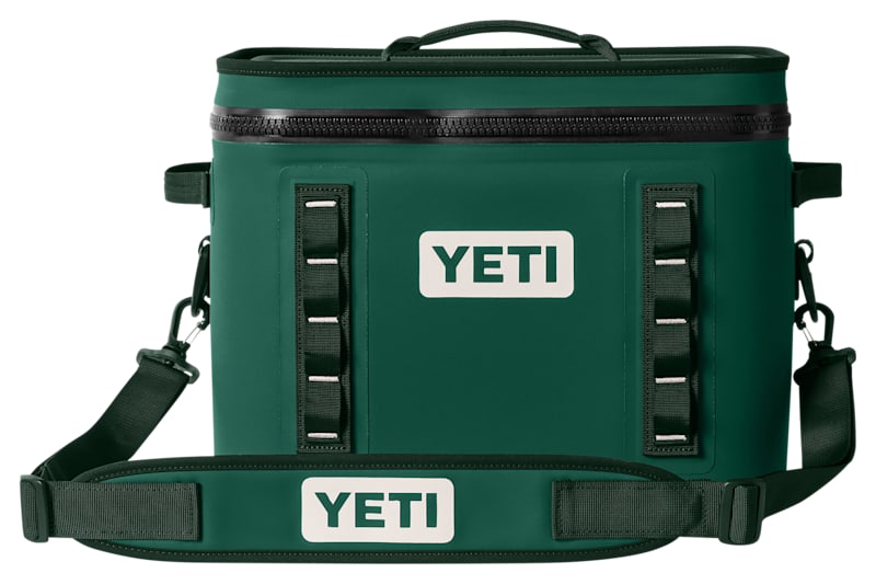 yeti cooler bag 350 Daytrip 14L Insulated Soft Tote Bag, Rescue Red with 4 lb ICE Block Refreezable Reusable Cooler Ice Pack sided cooler for plenty of drinks YETI Soft Coolers Buyer's Guide