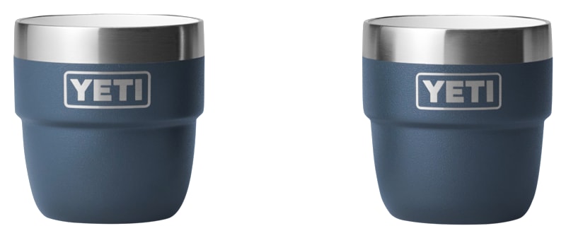 YETI RAMBLER 4 OZ STACKABLE CUPS−エスプレッソ用 YETI 4 oz Stackable Espresso Cups (2 pack)