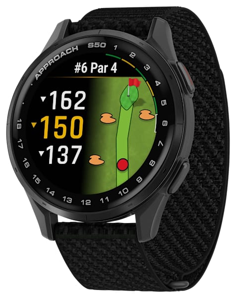 【ほぼ新品】Garmin Approach S50 ブラック Garmin Approach® S50 | Golf Smartwatch