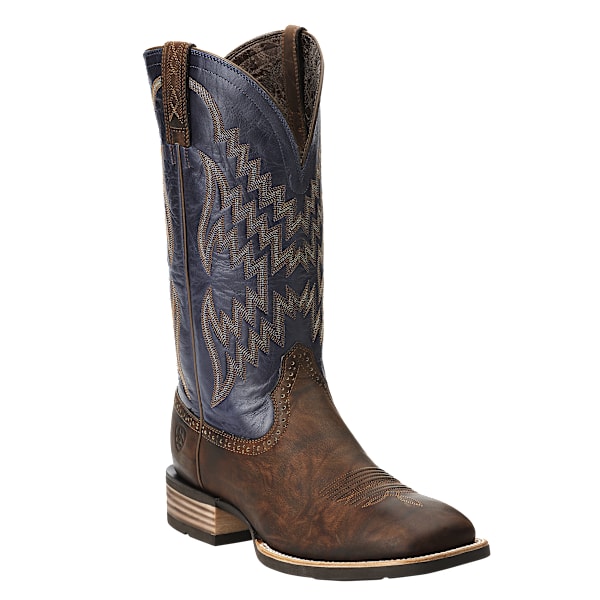 Ariat Tycoon Wide Square Toe Western Boots for Men Bar Top