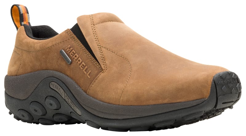 Merrell Jungle Moc Nubuck Waterproof Slip-On Shoes for Men