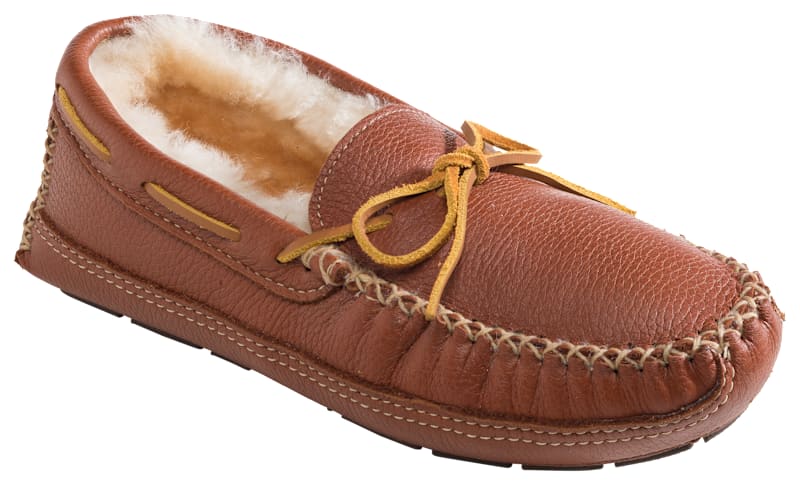 Moccasins Bass Mens Slippers RedHead Suede Moc Slippers For Men