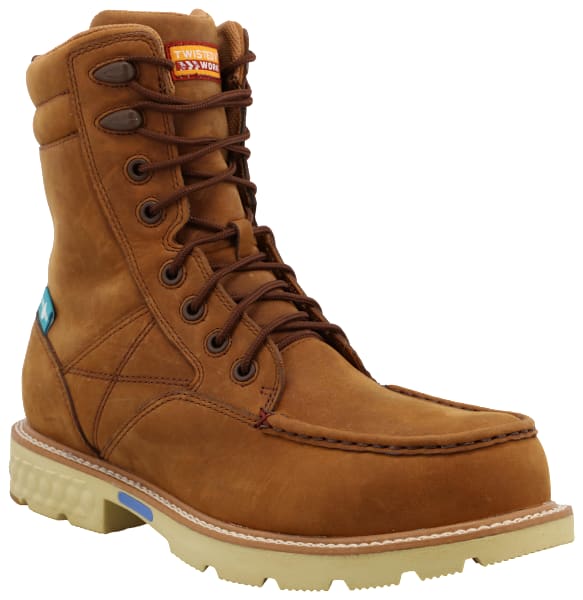 Twisted X 8" Nano-Toe Work Boots for Men