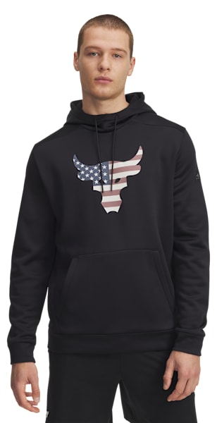 Under Armour Project Rock Freedom Bull Long-Sleeve Hoodie for Men