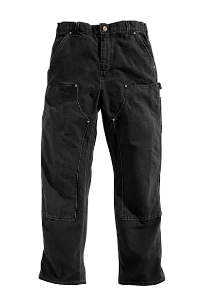 カーハート オーバーオール Carhartt Duck Double Carhartt Men's Loose Fit Firm Duck Double-Front Utility Work