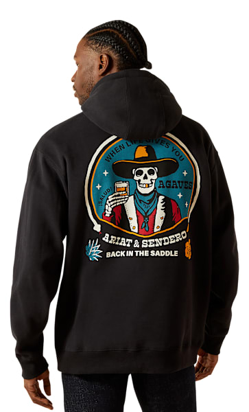 Ariat Sendero When Life Gives You Agaves Long-Sleeve Hoodie for Men