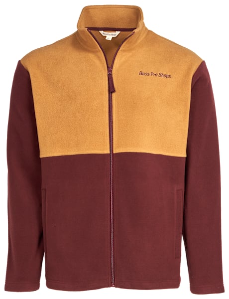 Bass Pro Shops Full-Zip Logo Fleece Jacket for Men | Bass