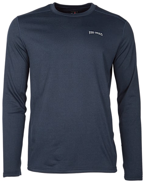Men's Thermal Long Sleeve Shirt - Fleece Lined Base Layer For Winter, Workouts & Outdoor Activities