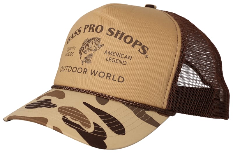 Trucker Cap Pro Back Hats Bass Pro Shops Outdoor World Mesh-Back
