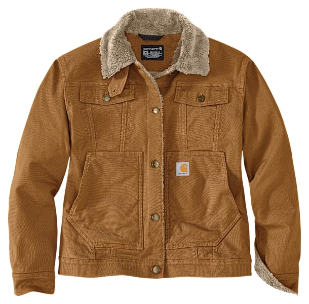 Rugged Flex Carhartt Sherpa Lined Jean Jacket Carhartt Rugged Flex