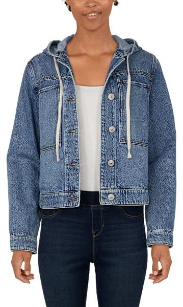 Natural Reflections Effortless Denim Hooded Jacket