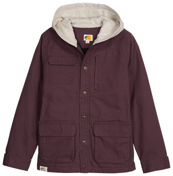 ジャケット・アウター comebackkid Bass Pro Shops Snap-Front Hooded Work Jacket for Kids | Bass