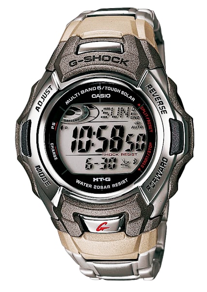 Casio G-Shock Stainless Steel Bracelet Watch for Men | Bass