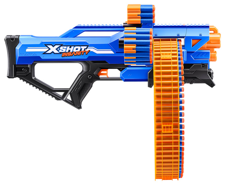 Huge Nerf Dart Ball XSHOT Insanity Mad Mega Foam Dart Blaster