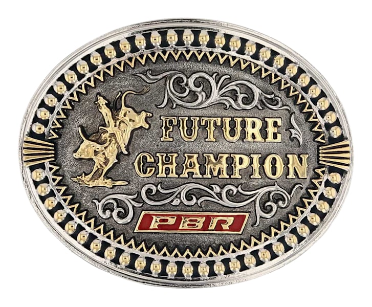 Montana Silversmiths Future Champion PBR Attitude Belt