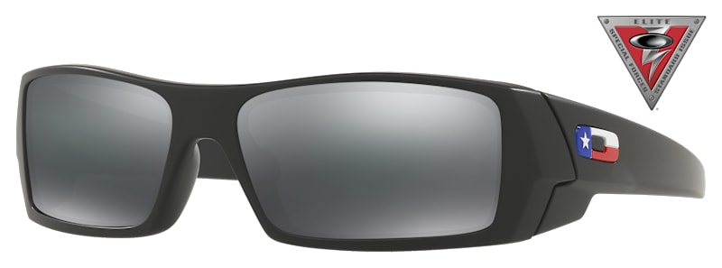 実物 OAKLEY SI GASCAN ブラック Oakley SI Thin Blue Line Gascan Sunglasses with Grey Lens